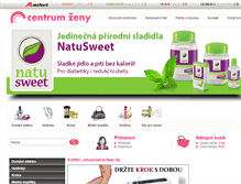 Tablet Screenshot of centrum-zeny.cz